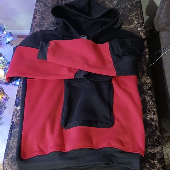 2 Piece Tech Athletic Track/Sweatsuit Hoodie/Joggers Size Large for Men - Picture 2 of 3